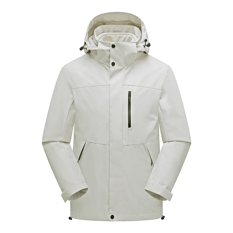 [Bethlehem And The Same Model-High Quality Social Factory] New Three-In-One Loose Couple Coat New Outdoor - Image 1